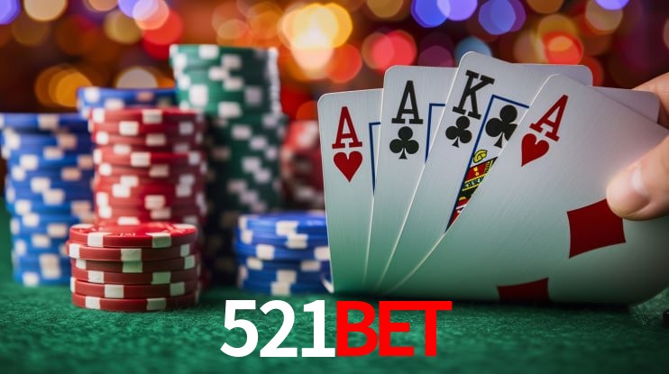 Jackpots e promoções na 521BET